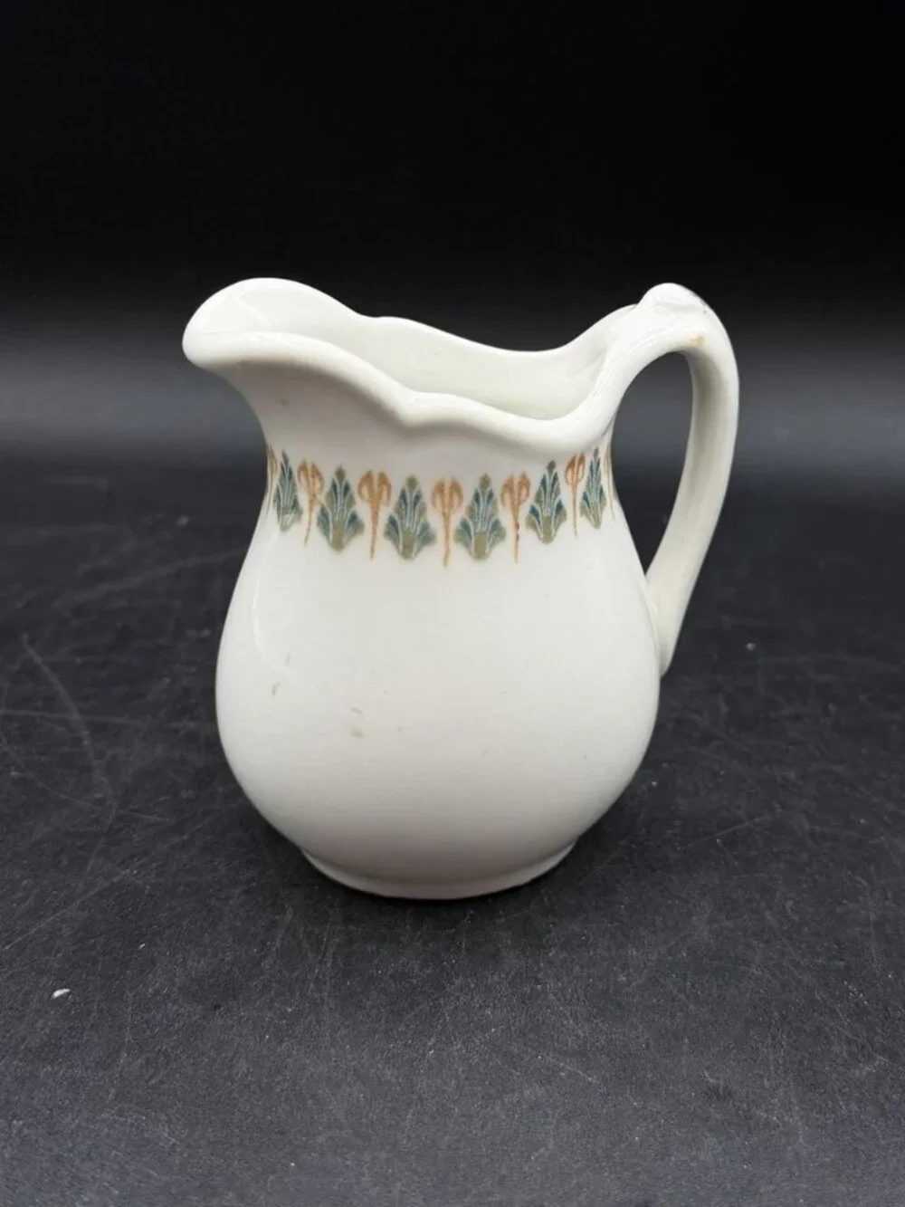 Syracuse China Restaurant Ware Creamer Nordic Style Pattern Atomic